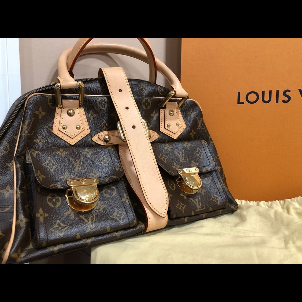 (Authentic) Louis Vuitton Monogram Manhattan - Picture 2 of 13